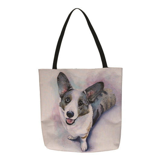 Corgi 18 inch Printed Tote