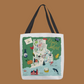 Rhode Island Map 18 inch Printed Tote