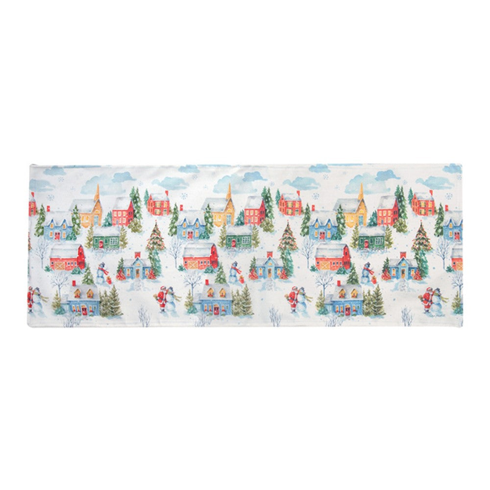 Welcoming Santa Runner 36 inch Table Runner