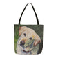 Yellow Lab 18 inch Printed Tote