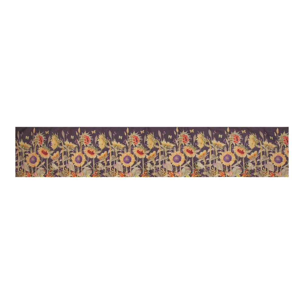 Sunflowers and Pumpkins 72 inch Table Runner