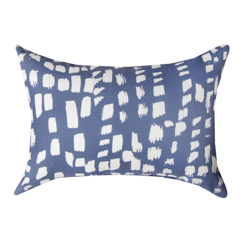 Blue Escape Coastal Word Pillow 12.5x8 Throw Pillow