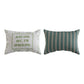 Just One Sec I'm Spiraling Climaweave Word Pillow 12.5" x 8"