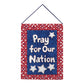 Pray For Our Nation Tapestry Bannerette 13x18