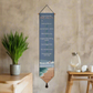 Advice From The Beach-9X41 Woven Tapestry Bell Pull