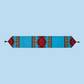 Flame Bright 72 inch Runner