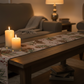 Berries And Pine Woven Runner 72 Inch