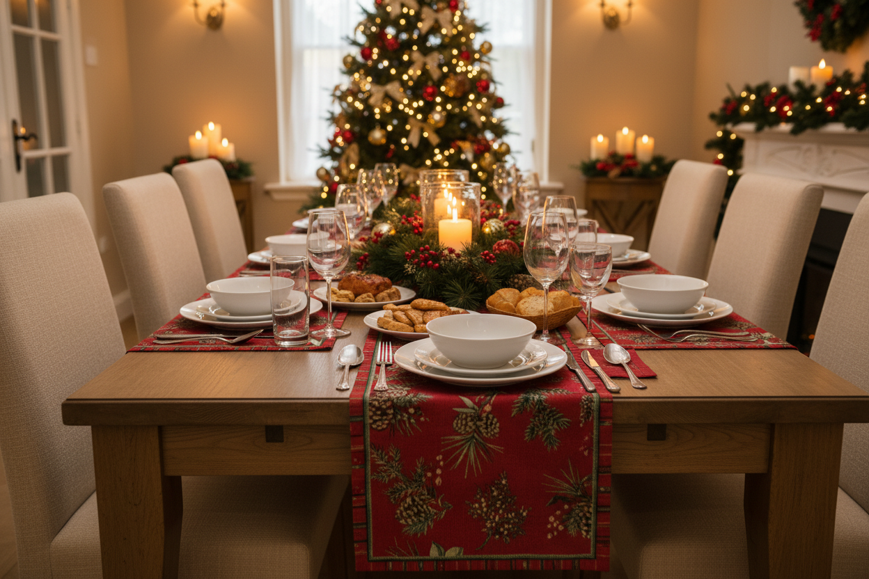 Evergreen Pine Woven Runner 72 Inch