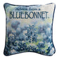 Advice From A Bluebonnet Pillow 17" Tapestry Pillow