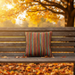 Autumn Colors Woven Tapestry Pillow 17x17