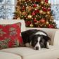 Evergreen Pine Woven Tapestry Pillow 17x17