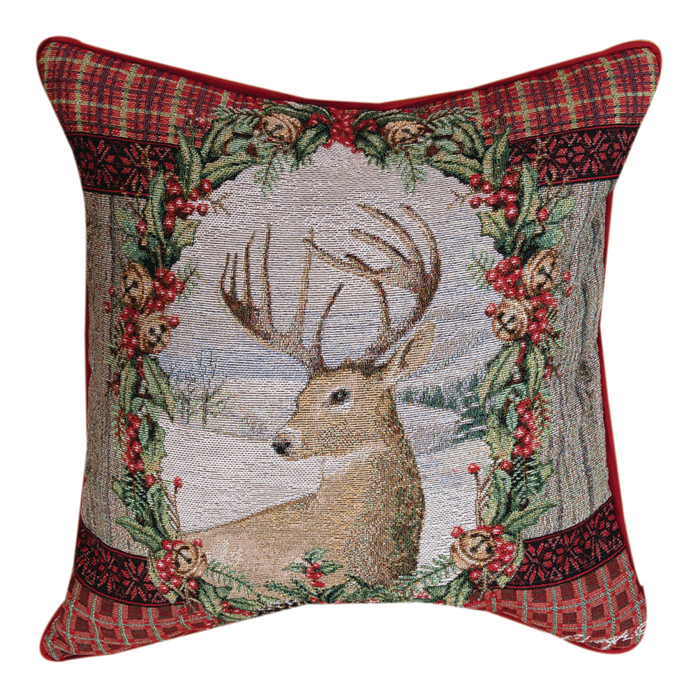 Heaven And Nature Sing Pillow 17"x17" Throw Pillow
