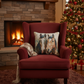 Caballo Magnific Brown Woven Tapestry Pillow 17x17