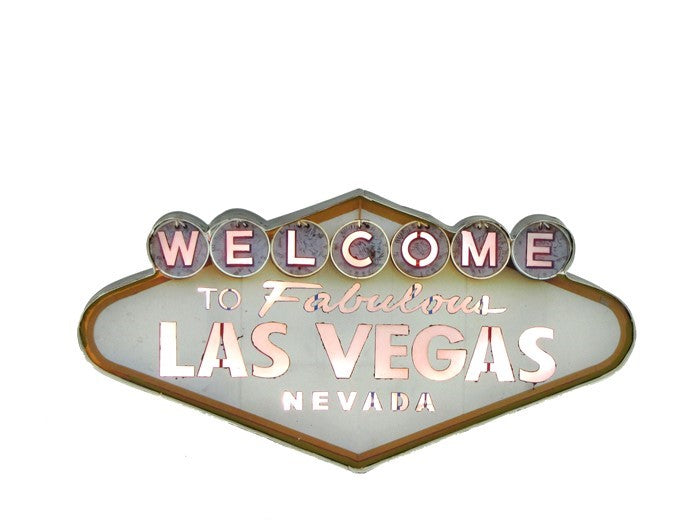 Welcome to Las Vegas Light Up Sign