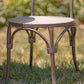 Three Piece Round Top Galvanized Bistro Set "Tbilisi 1918"