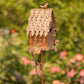 Country Style Iron Birdhouse Stake Cottage House
