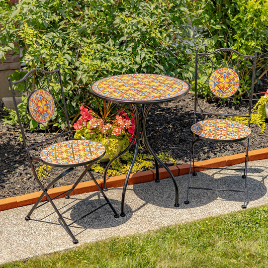 Barcelona Mosaic Bistro Set