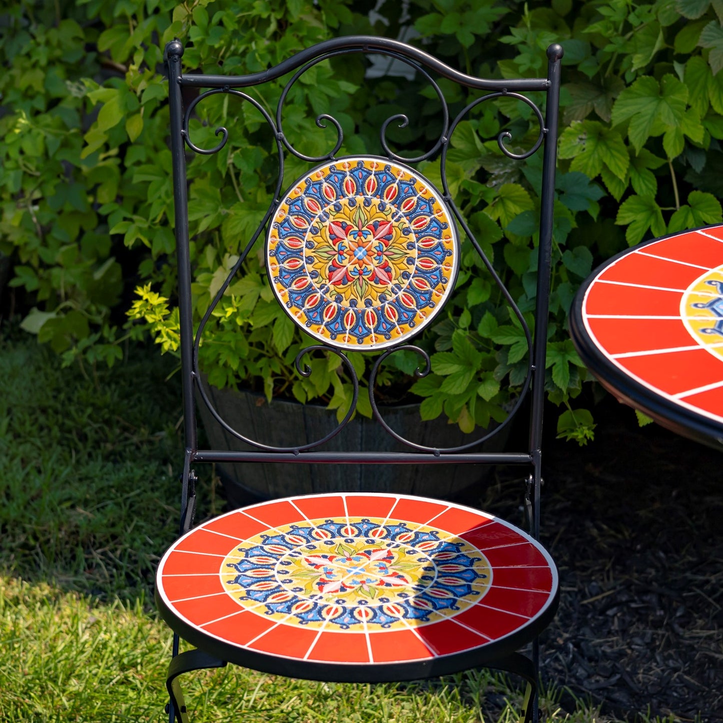 Paris Mosaic Bistro Set