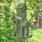 75.75 inch Tall Galvanized Condo Birdhouse Stake Lambertville