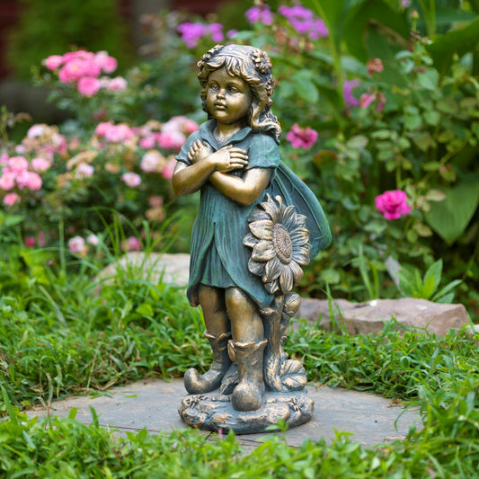 27" Tall Fairy Crossing Arms Tush