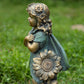 27" Tall Fairy Crossing Arms Tush