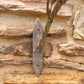 26.5" Tall Metal Great Horned Owl Taking Flight Off Branch Bramble