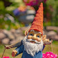 21" Tall Spring Gnome Garden Statue Holding Two Buckets