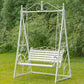 Monte Carlo 1968 Iron Swing Bench in Antique White