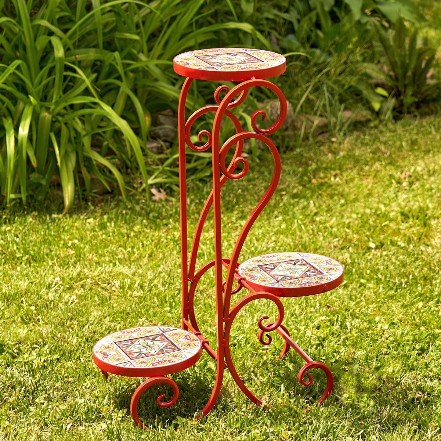 Tokyo Mosaic Plant Stand