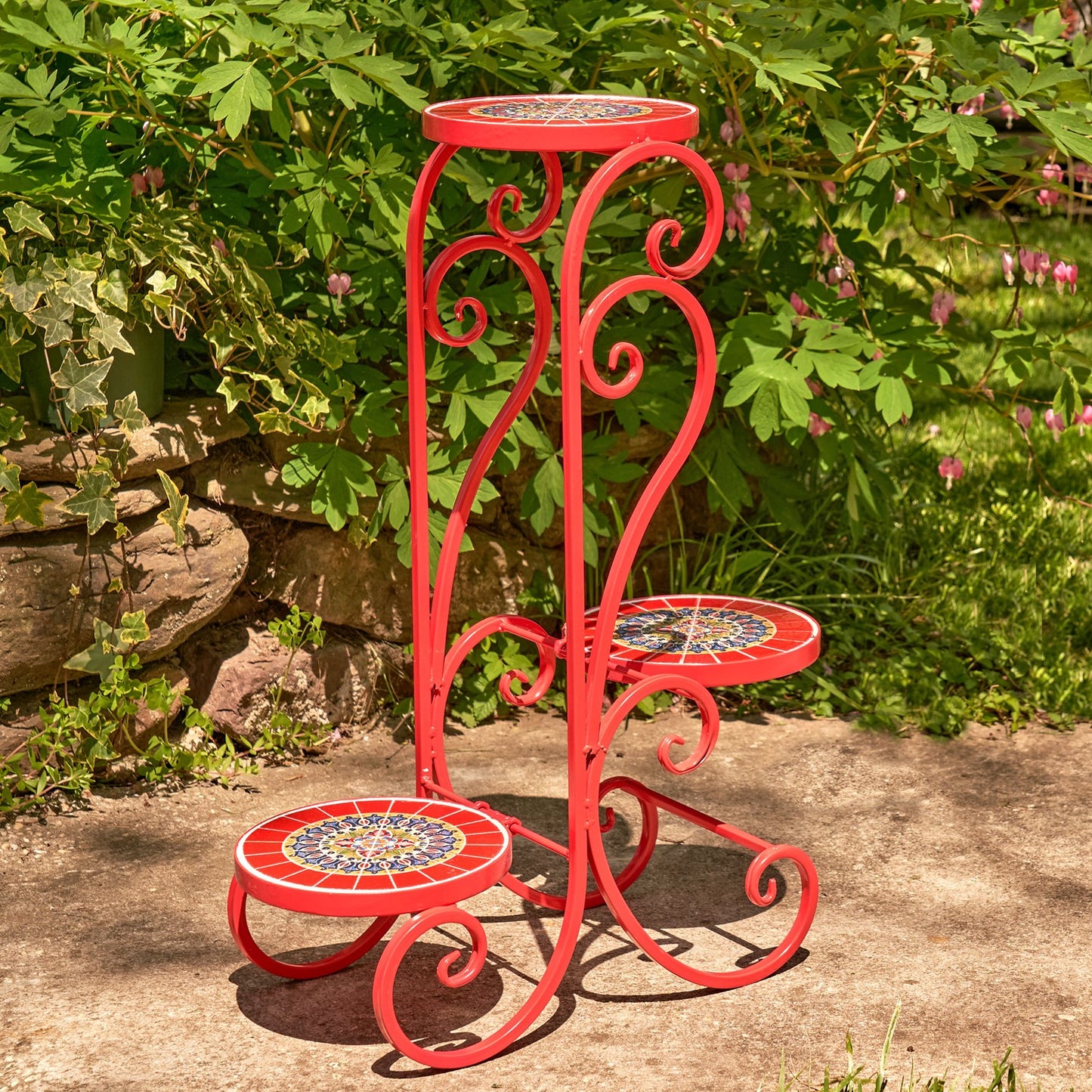 Paris II Mosaic Plant Stand