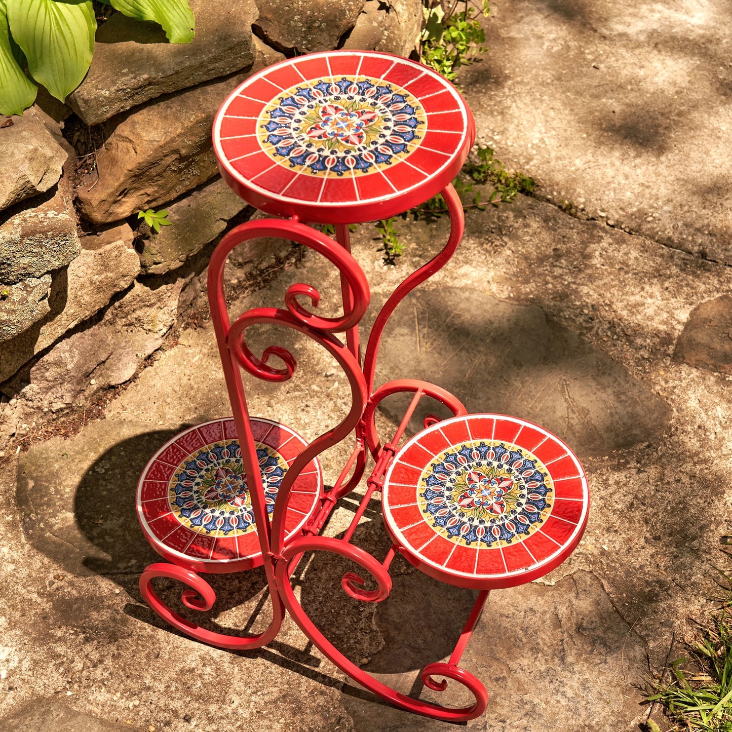 Paris II Mosaic Plant Stand