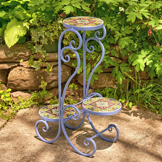 New Orleans Mosaic Plant Stand