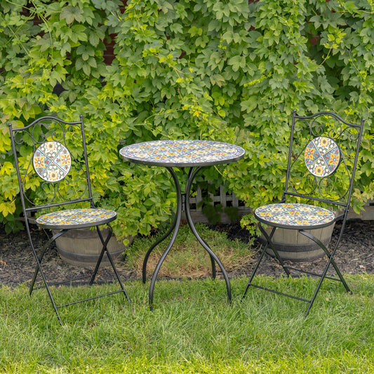 Sydney II Mosaic Bistro Set