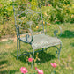 Gaia Iron Garden Armchair in Verdi Green