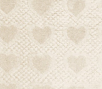 Basket Weave Hearts 2-Layer Throw -46X60 Woven Throw