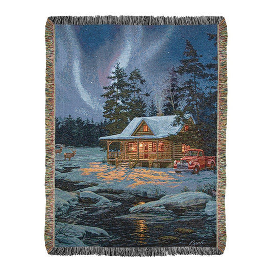 Evening Performance Tapestry Throw 50X60 Woven Throw