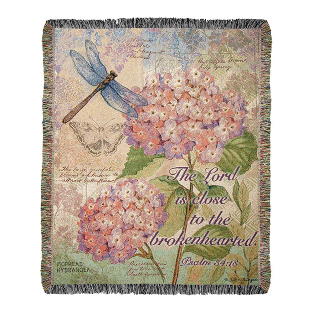 Field Guide w/ Verse Tapestry Throw 50X60 Woven Throw