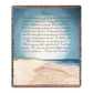 Footprints In The Sand -50X60 Woven Tapestry Throw