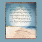 Footprints In The Sand -50X60 Woven Tapestry Throw