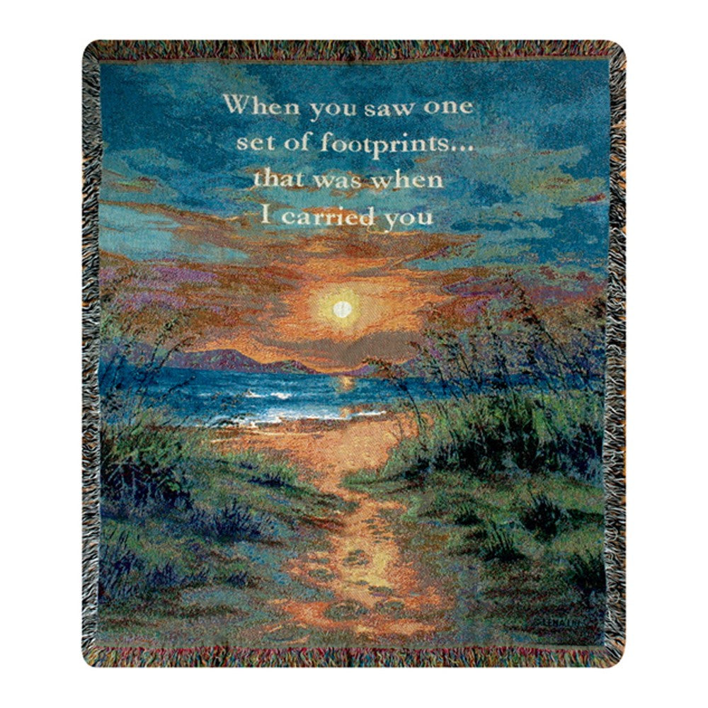 I Carried You-50X60 Woven Tapestry Throw