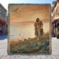 In The World But Not of The World-50X60 Woven Tapestry Throw