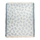 Blue Crab Rayon Throw  48X60