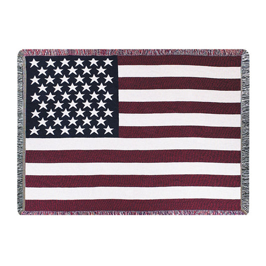 U.S.A. 2.5 Layer Throw-46X60 Woven Throw