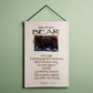 Advice From A Bear Wall Hanging 17x26 inch Tapestry with hanger