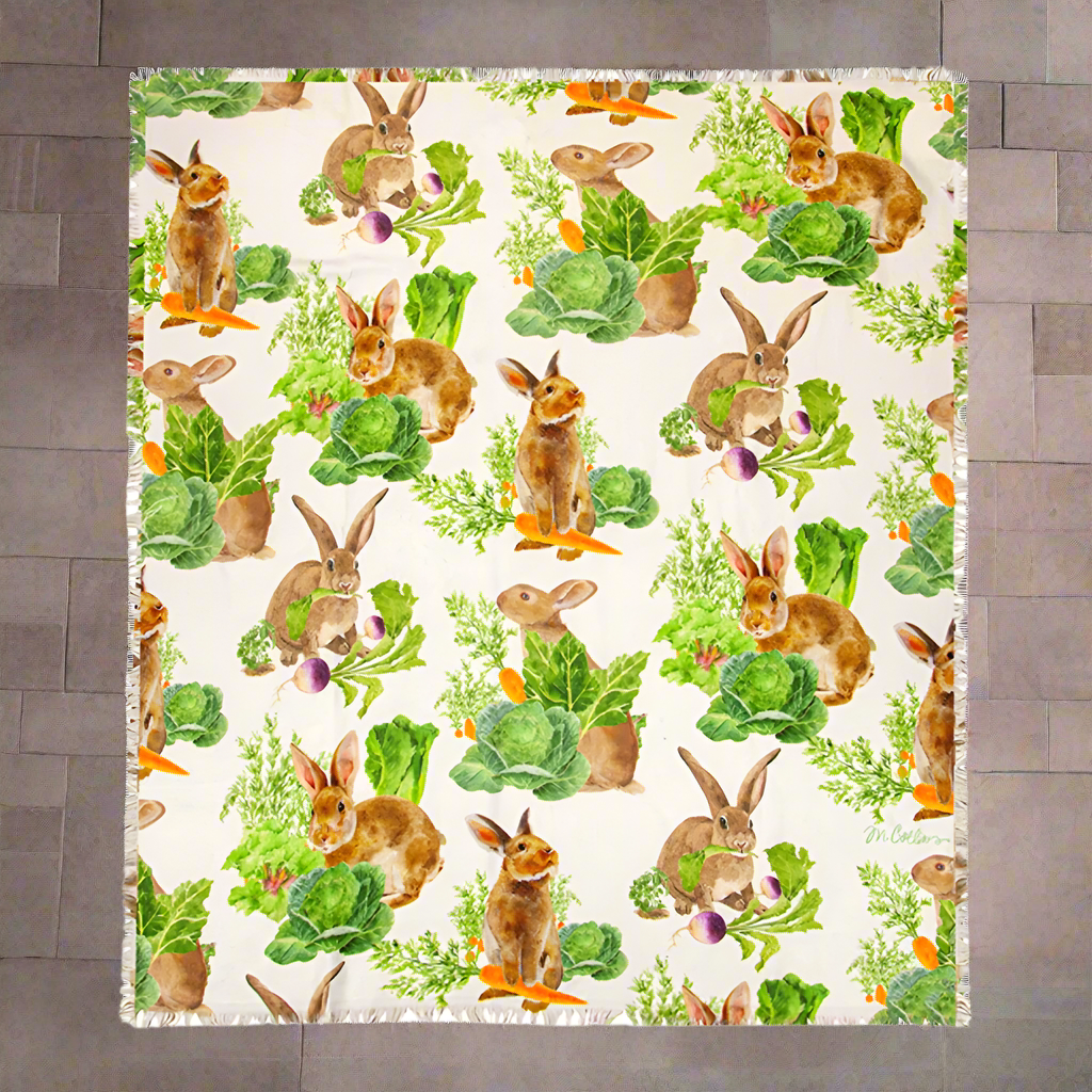 Bunny Trail Poly Throw50X60 Polyester Throw
