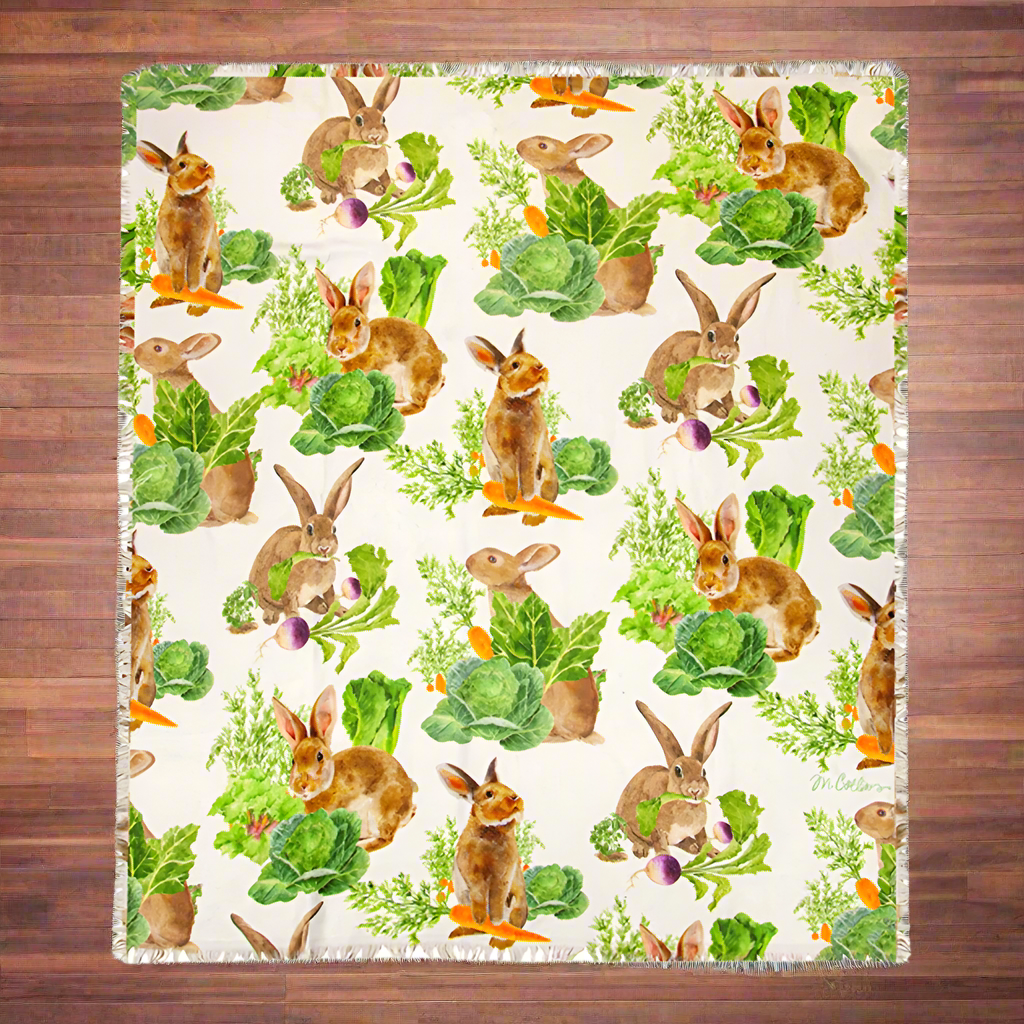 Bunny Trail Poly Throw50X60 Polyester Throw