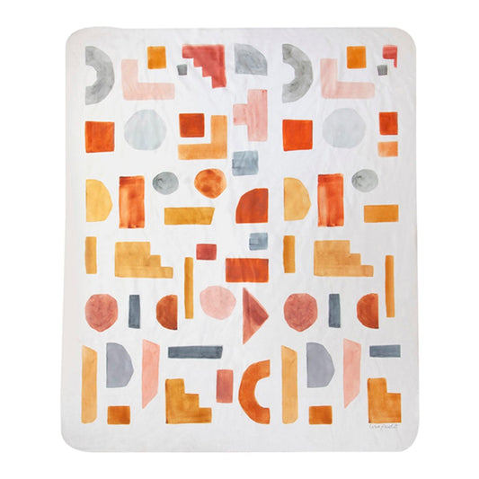 Terra Cotta Fleece Throw 50X60 Fleece Throw