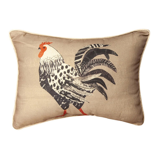 Farm Life Ville Rooster Pillow 13x18"
