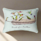 Birds of A Feather Pillow 18x13"