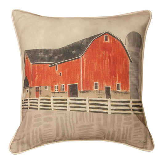 Farm Life Ville Pillow 18"